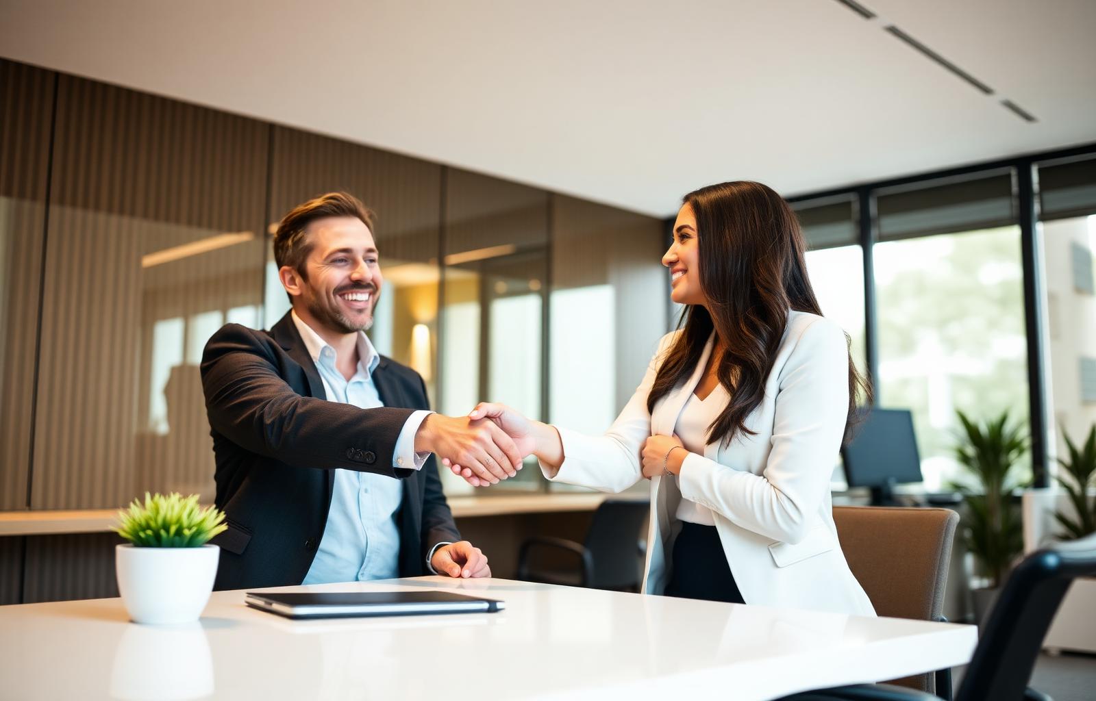 Friendly Aston Energy advisor with a client